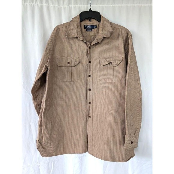 Polo Ralph Lauren Other - Polo‎ Ralph Lauren Shirt Mens Button Up Donington Long Sleeve Chinstrap Vintage